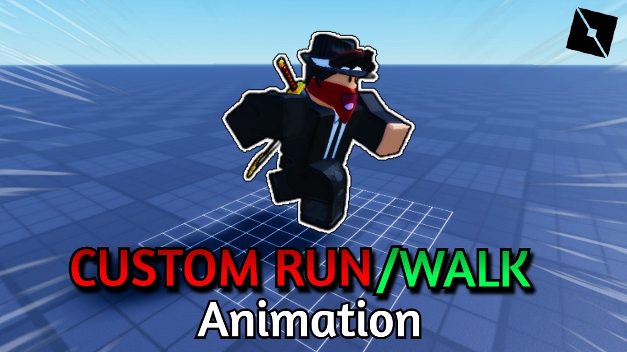 Как добавить пользовательские анимации в ROBLOX Studio (бег/ходьба)