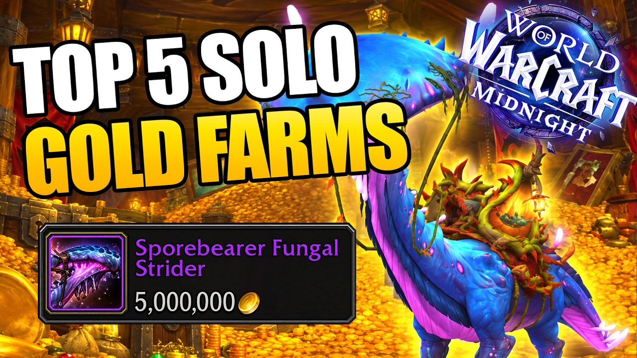 The Best Solo Gold Farms For Every WoW Player