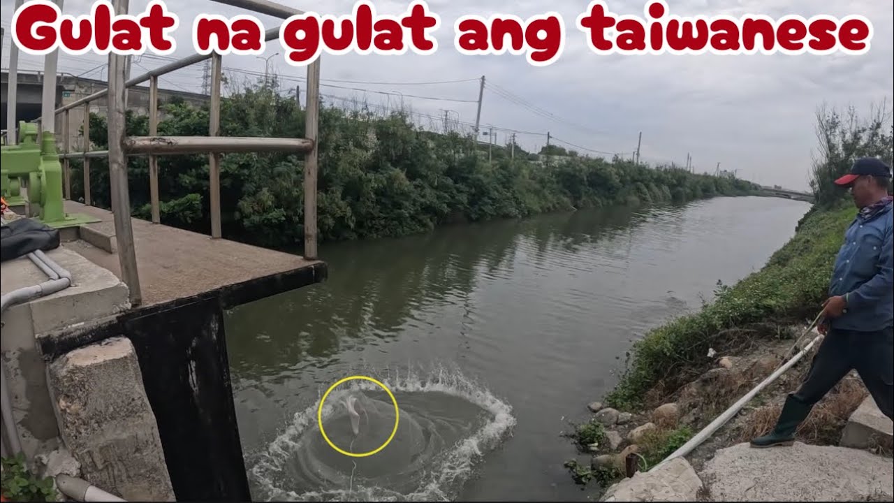 Taiwanese kinuha ang lambat ko at hinagis