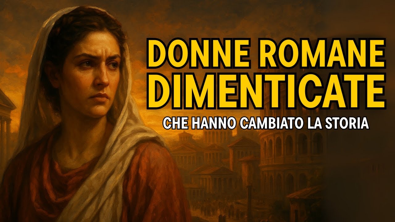 DONNE ROMANE Dimenticate: Le VERE Protagoniste Che Hanno CAMBIATO la Storia di Roma | STORIA ROMANA