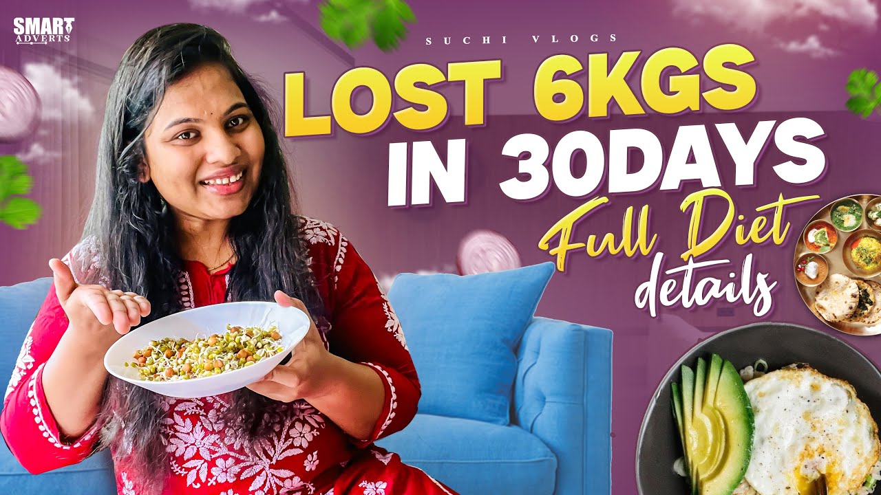 How I Lost 6 kgs in 30 Days | Vineela's Diet Genuine Review😏