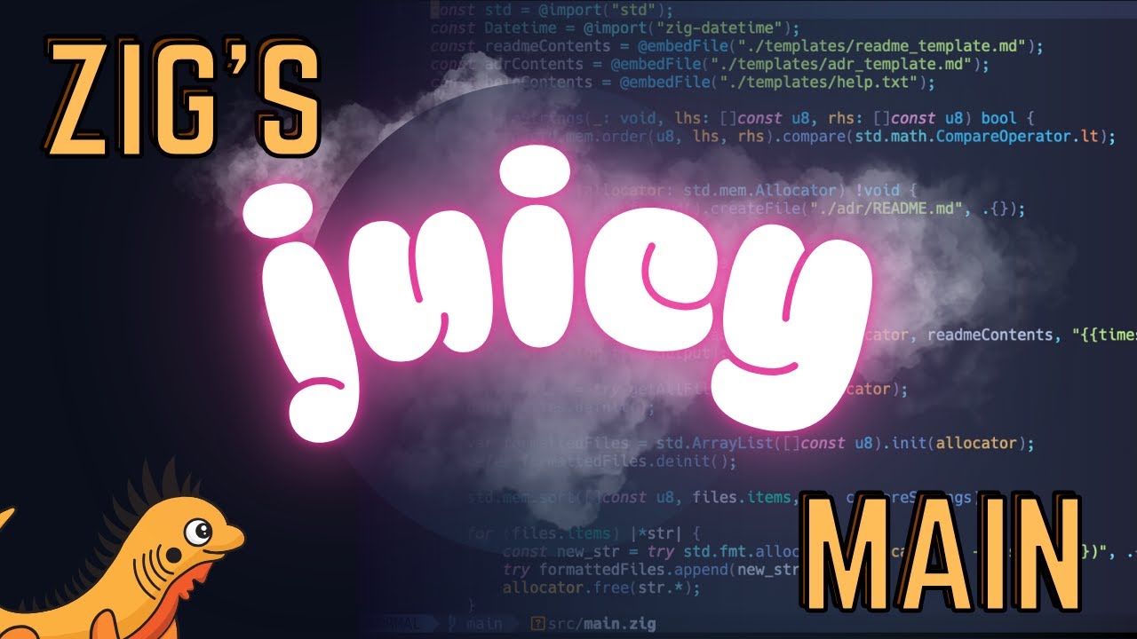 Zig's Juicy Main - Мы снова сломали "Hello World"