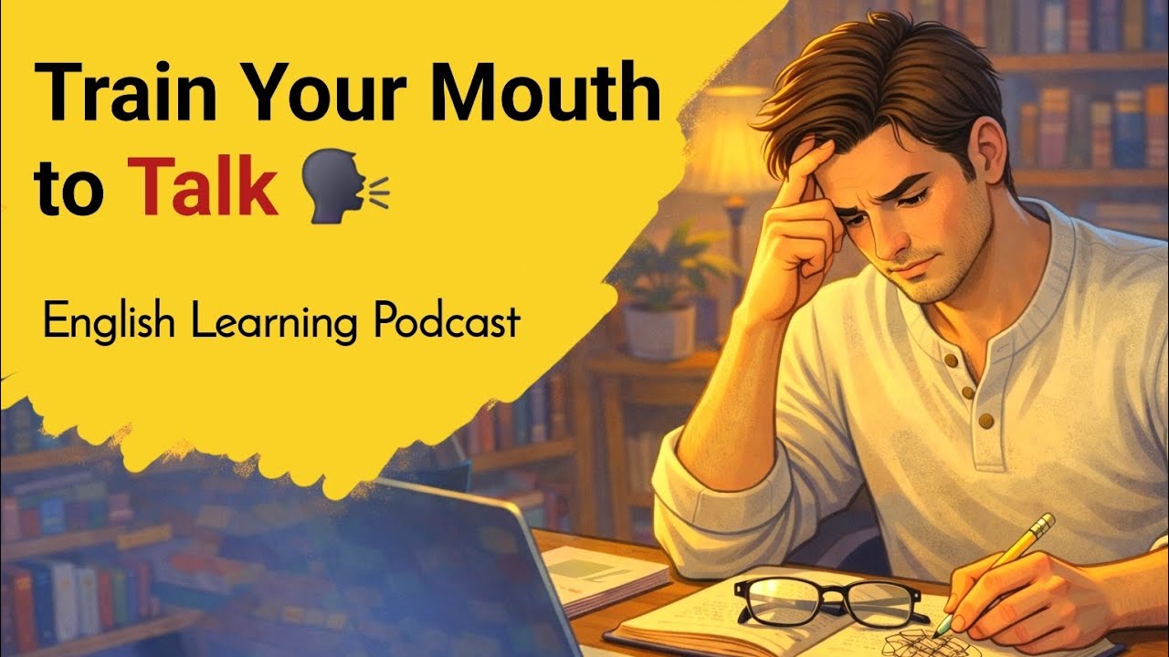 Train Your Mouth to Talk in English | Speak Clearly | Graded Reader ✅ | English With Podcast 🎧
