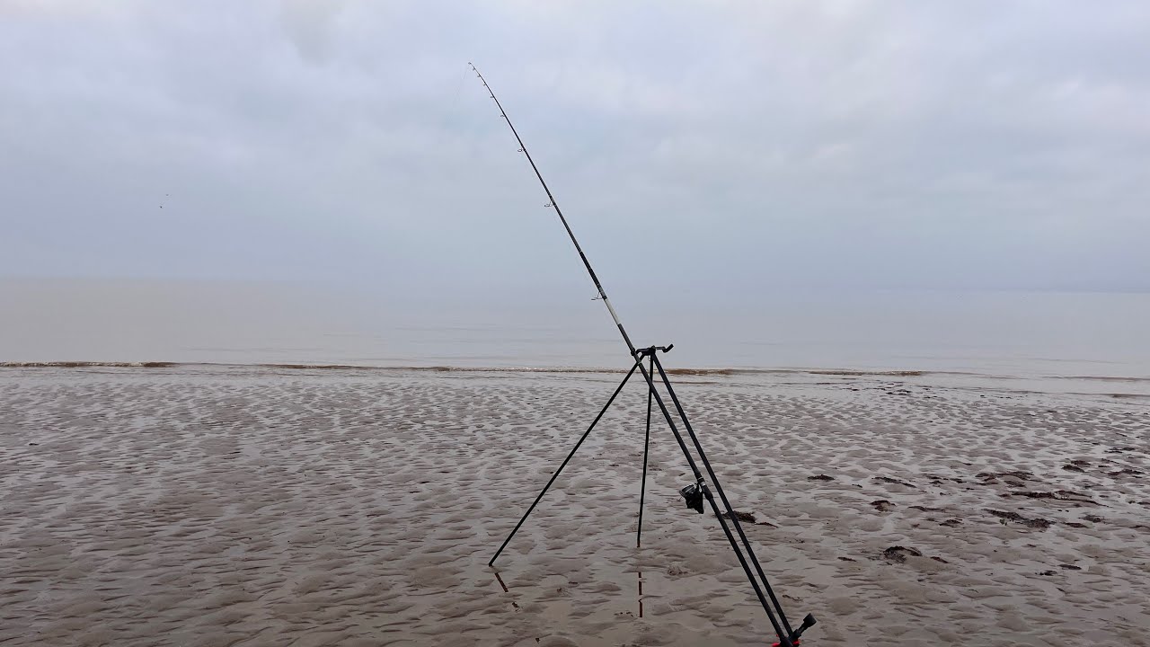Silloth promenade sea fishing