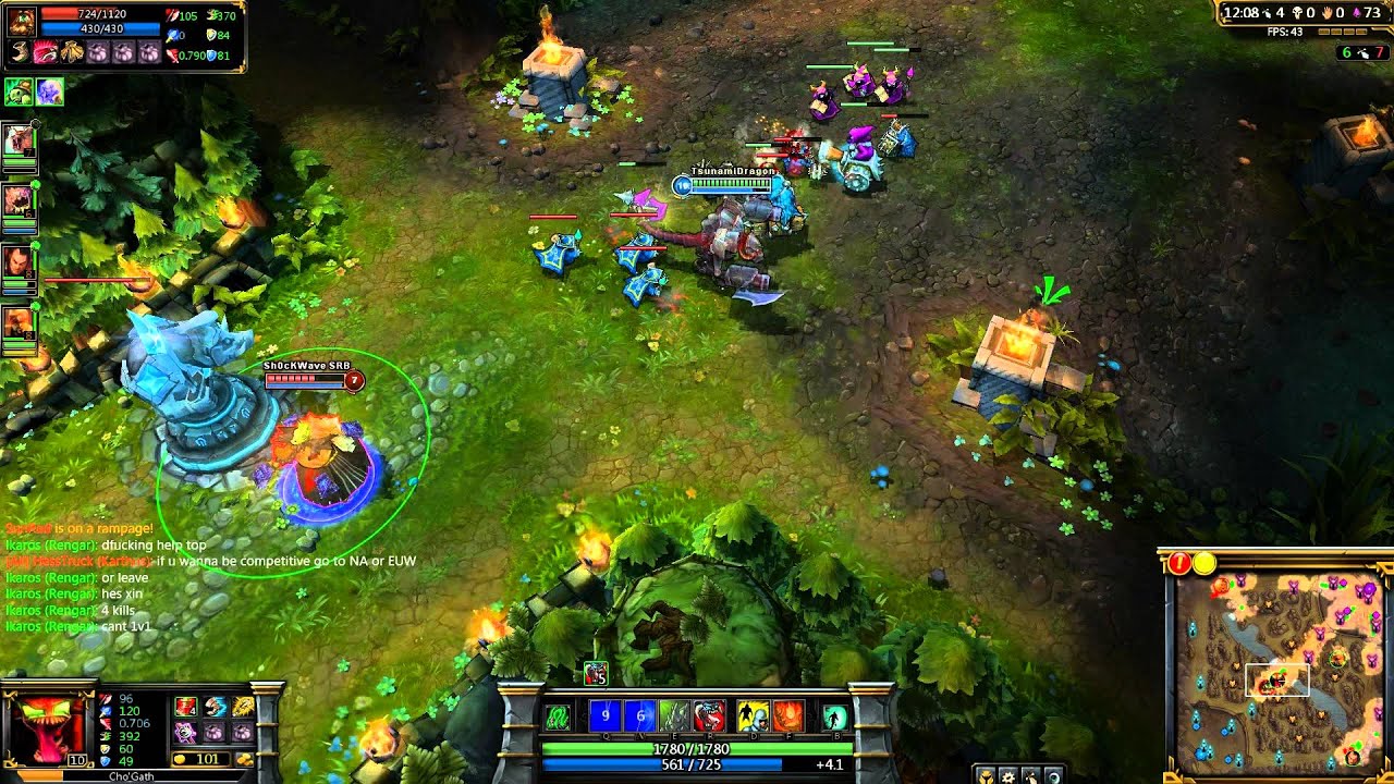 League of Legends - Battlecast Cho'gath Mid