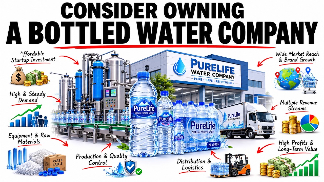 The Business Behind Owning a Bottled Water Compan