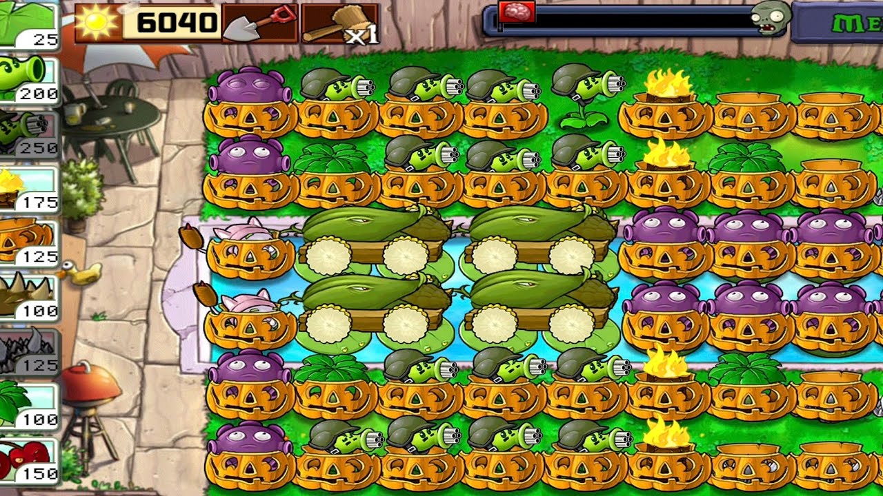 PVZ : Last Stand Endless : 61 - 63 Flags Completed