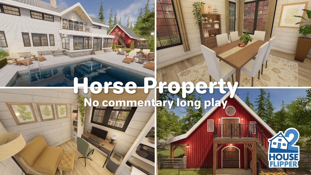 🏠 House Flipper 2 - Horse Property 🐴 (custom job)