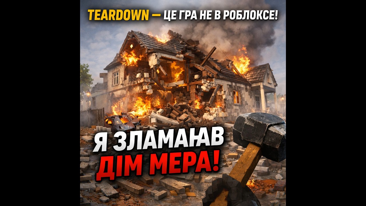Розніс будинок мера в Teardown