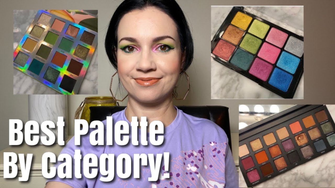 THE BEST EYESHADOW PALETTE IN EACH CATEGORY!