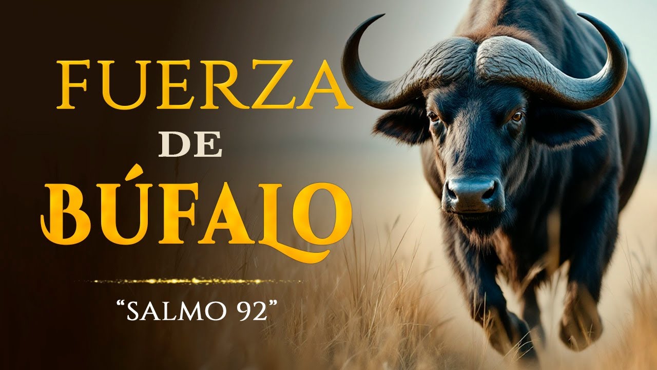 DIOS TE DA FUERZAS COMO DE BÚFALO  | SALMO 92 Completo | Alabanza que Renueva el Espíritu