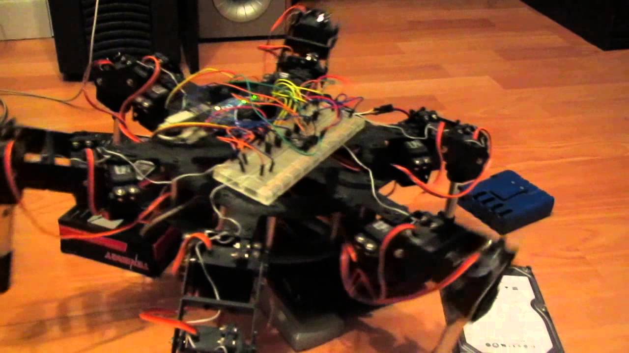 Hexapod (terrain adaptation is OFF)