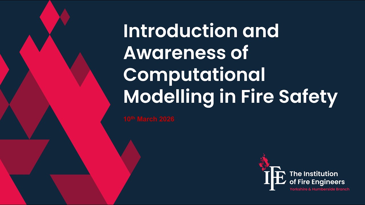 Introduction and Awareness of Computational Modelling in Fire Safety