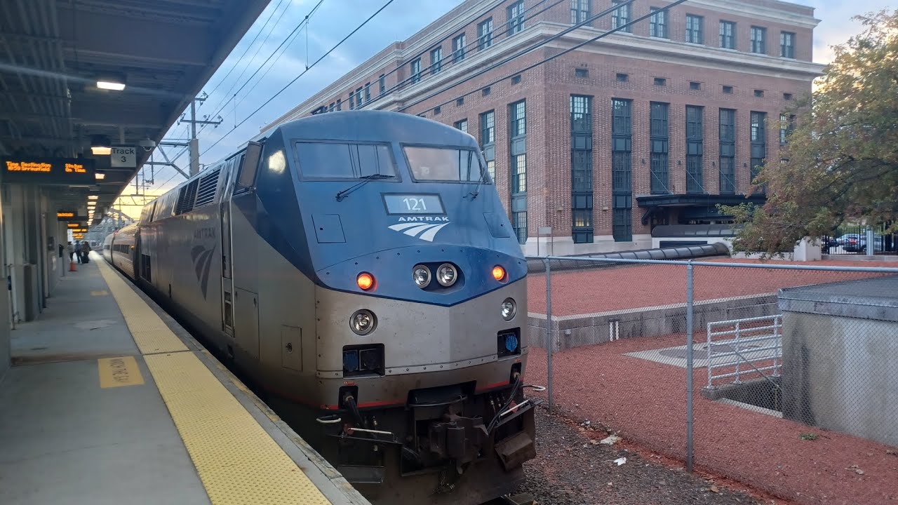 Amtrak Hartford line train ???? Ride on from Hartford to New Haven