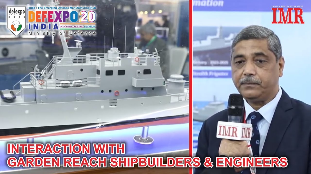 GARDEN REACH SHIPBUILDERS & ENGINEERS at DEFEXPO 2020