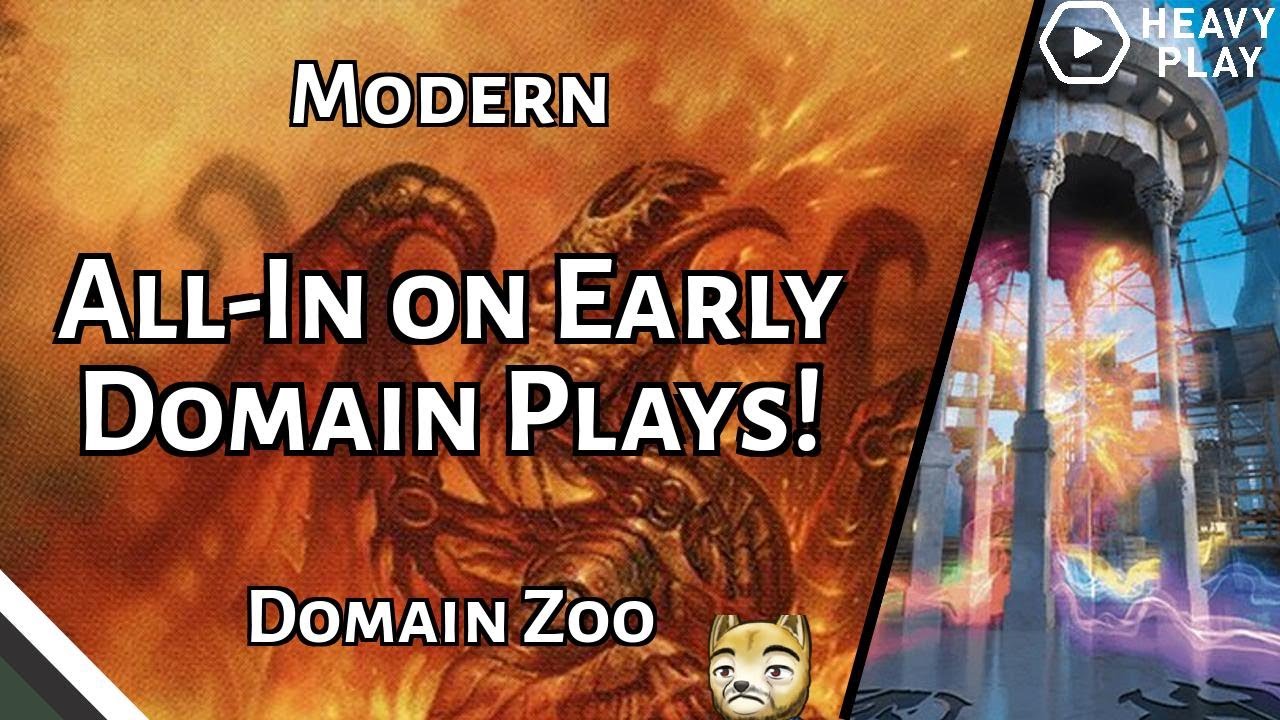 All-In on Early Domain Plays! | Domain Zoo | Modern | MTGO