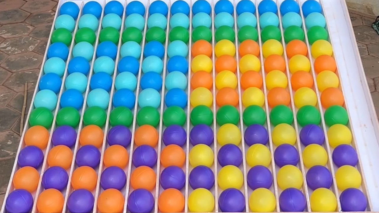 Color Balls Puzzle &ndash; Very Good Strategy