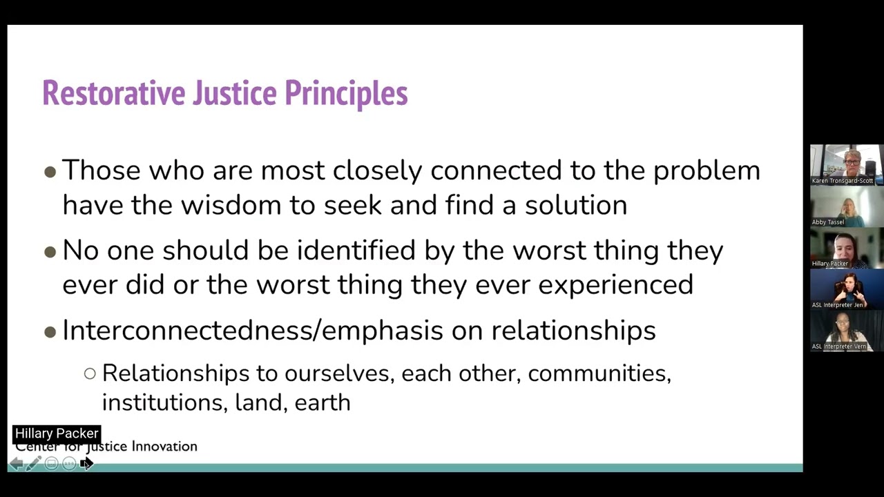Restorative Approaches to Intimate Partner Violence
