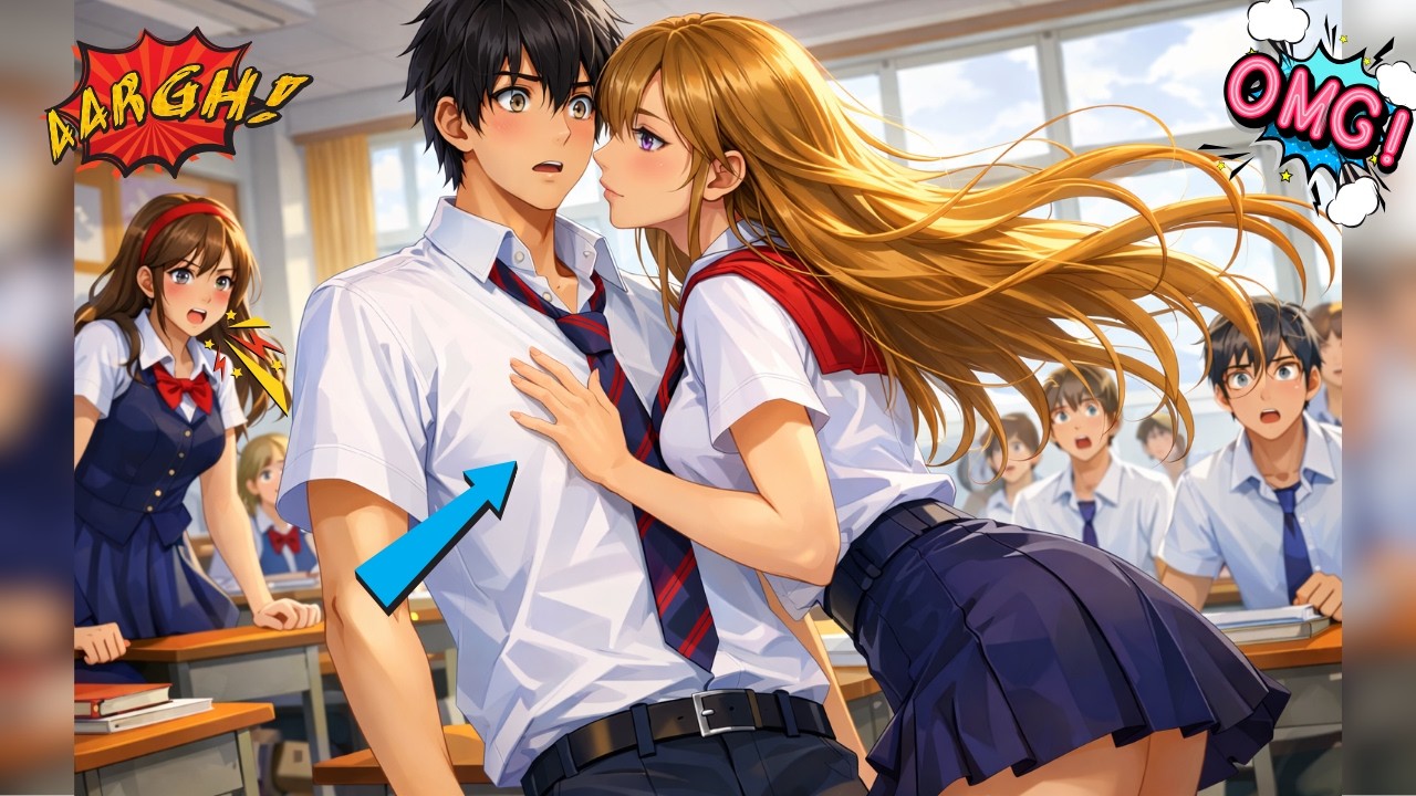 Reinkarnasi ke SMA! Cewek Dingin Tiba-Tiba Cium Aku di Kelas?! | Ringkasan Manhwa