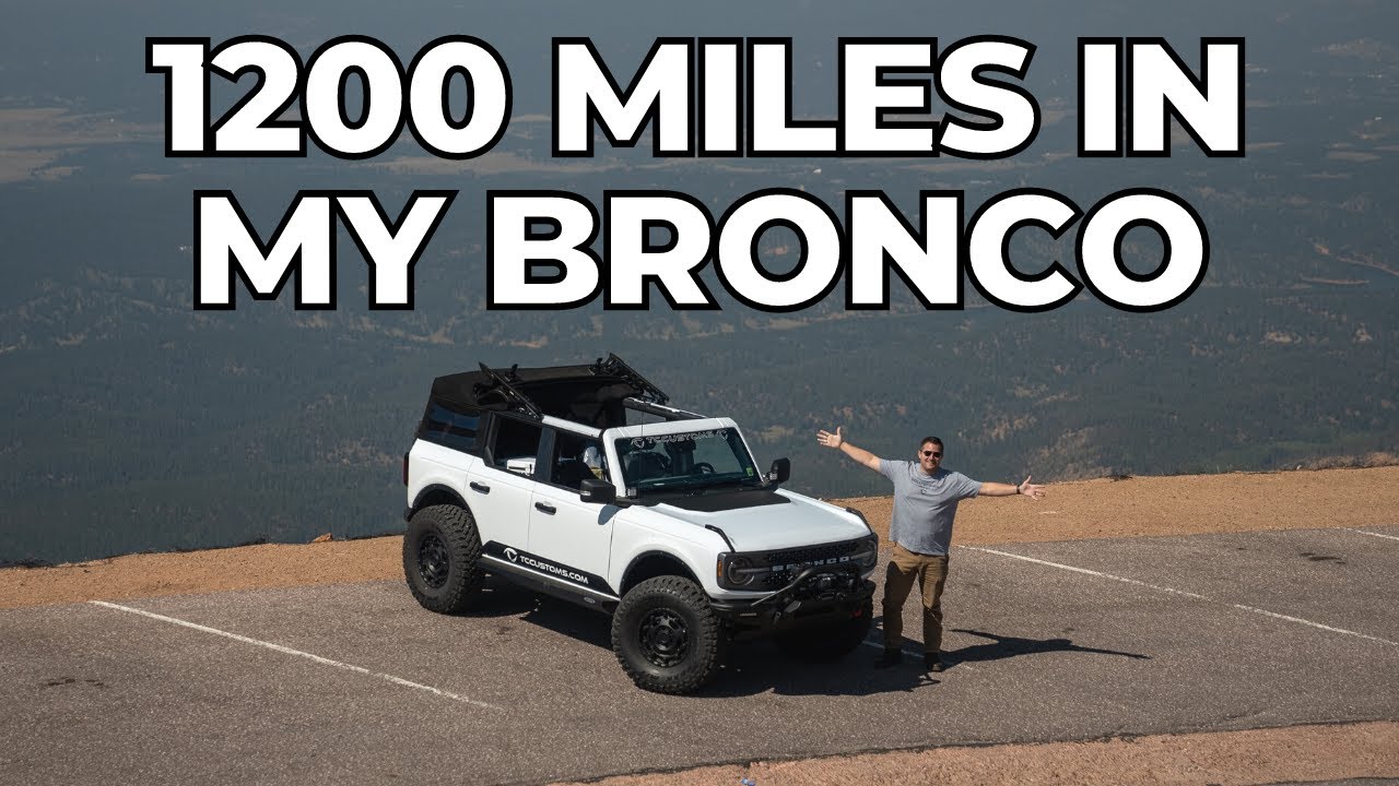 Does it suck to road trip a Bronco? The Good and Bad...