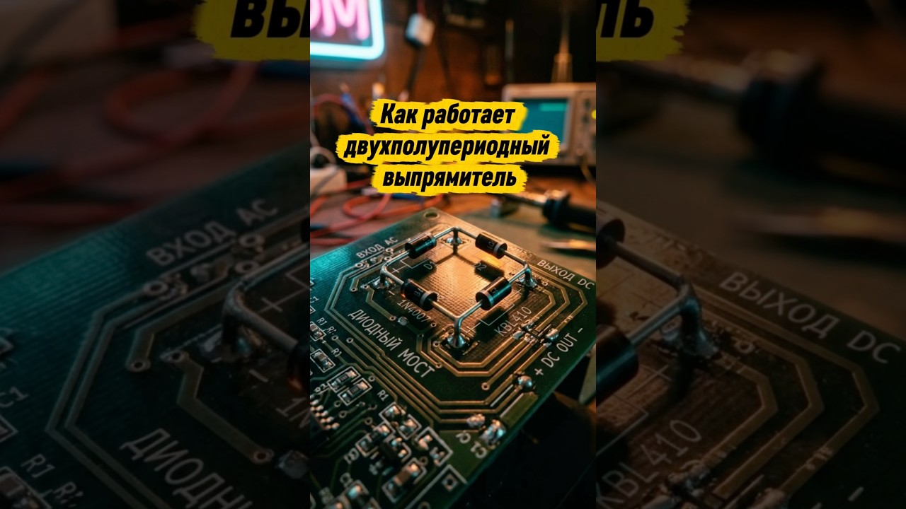 Как работает двухполупериодный выпрямитель