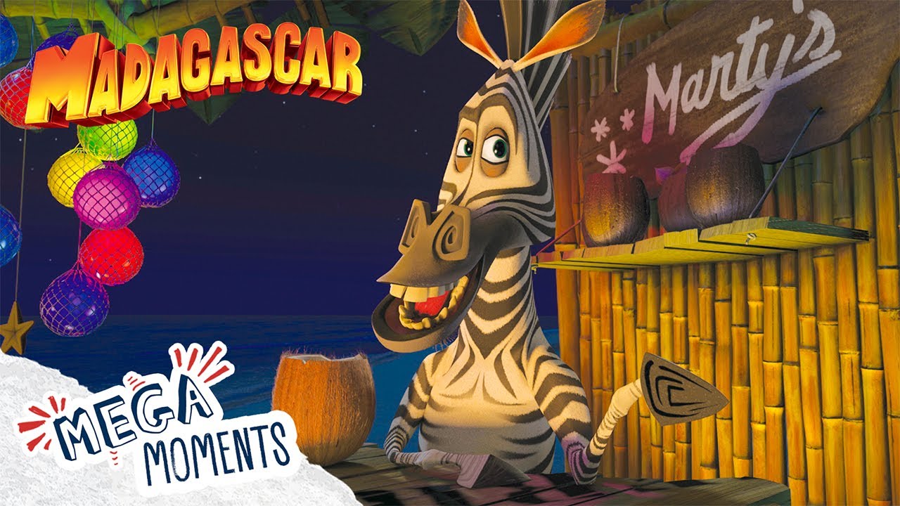 Best of Marty! 🎉 🦓 | Madagascar | Mega Moments