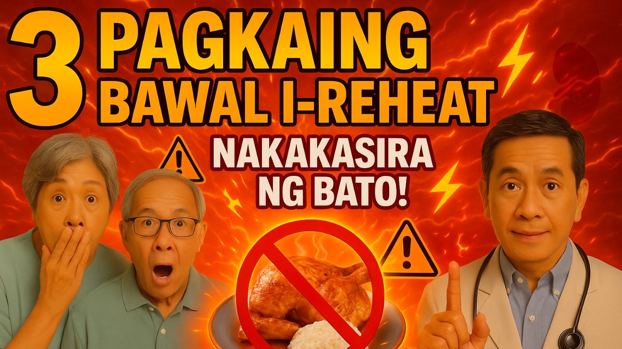 ⚠️ BABALA 3Pagkaing Huwag Kailanman Painitin Muli Maaaring Maglabas ng Lason at Magpapaikli ng Buhay