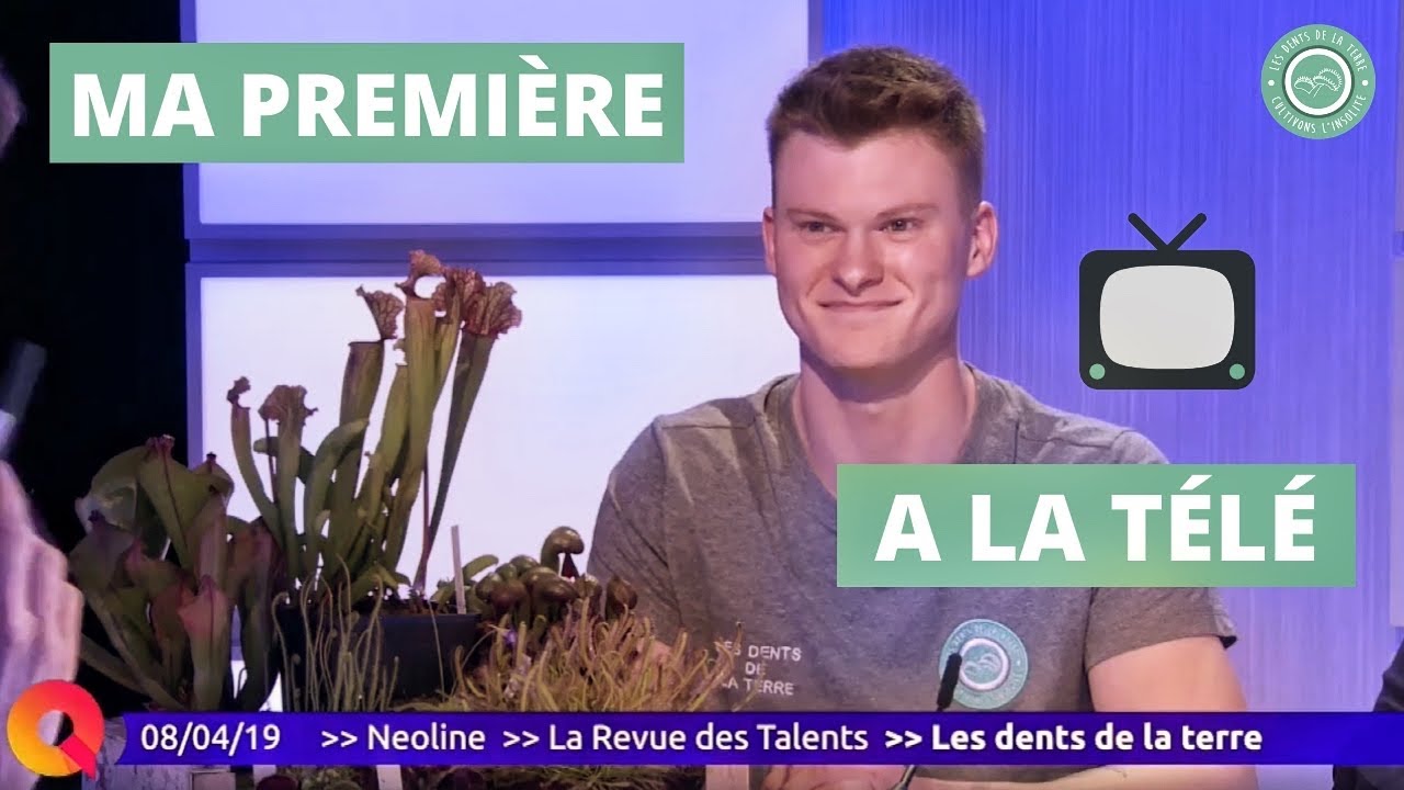 Je parle de Plantes Carnivores à la TV (télénantes) ! 📺