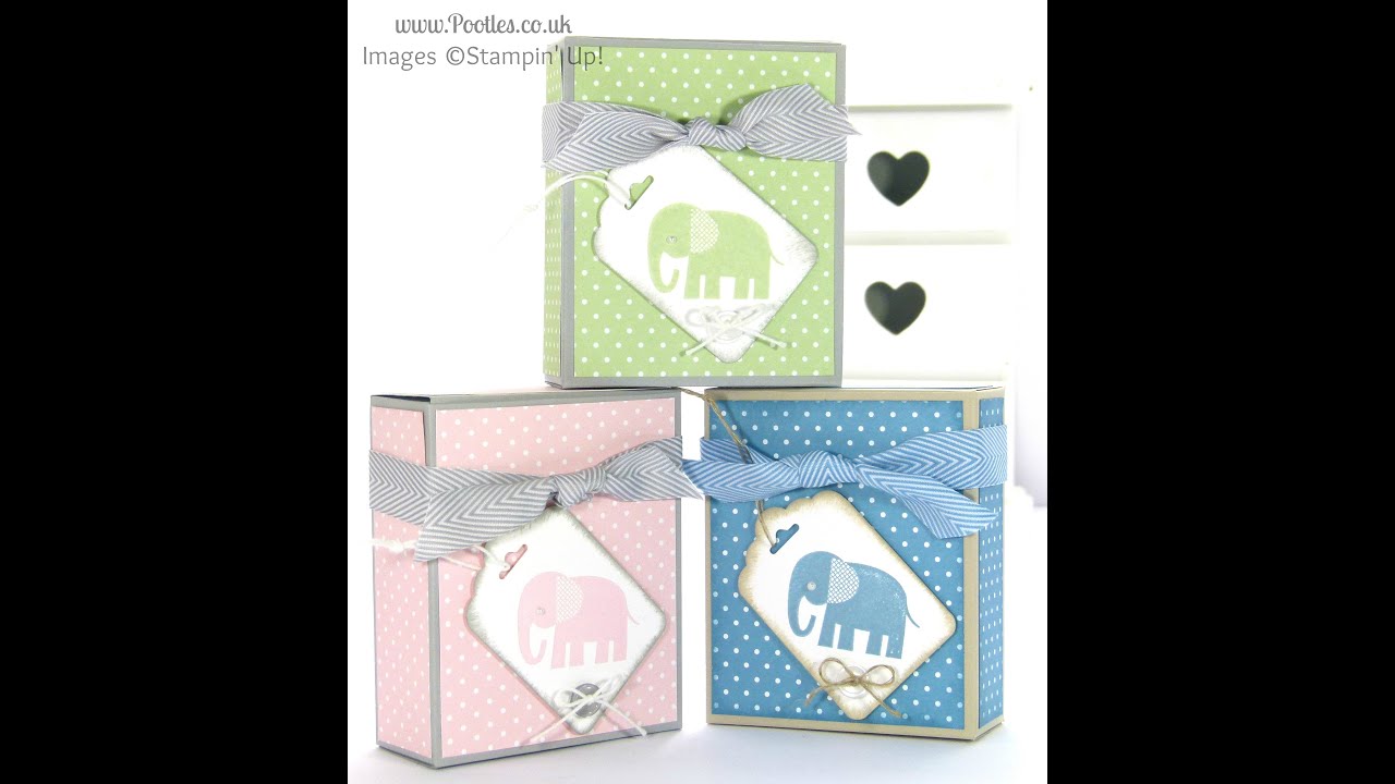 Adorable Box for Baby Bibs and Gifts Tutorial