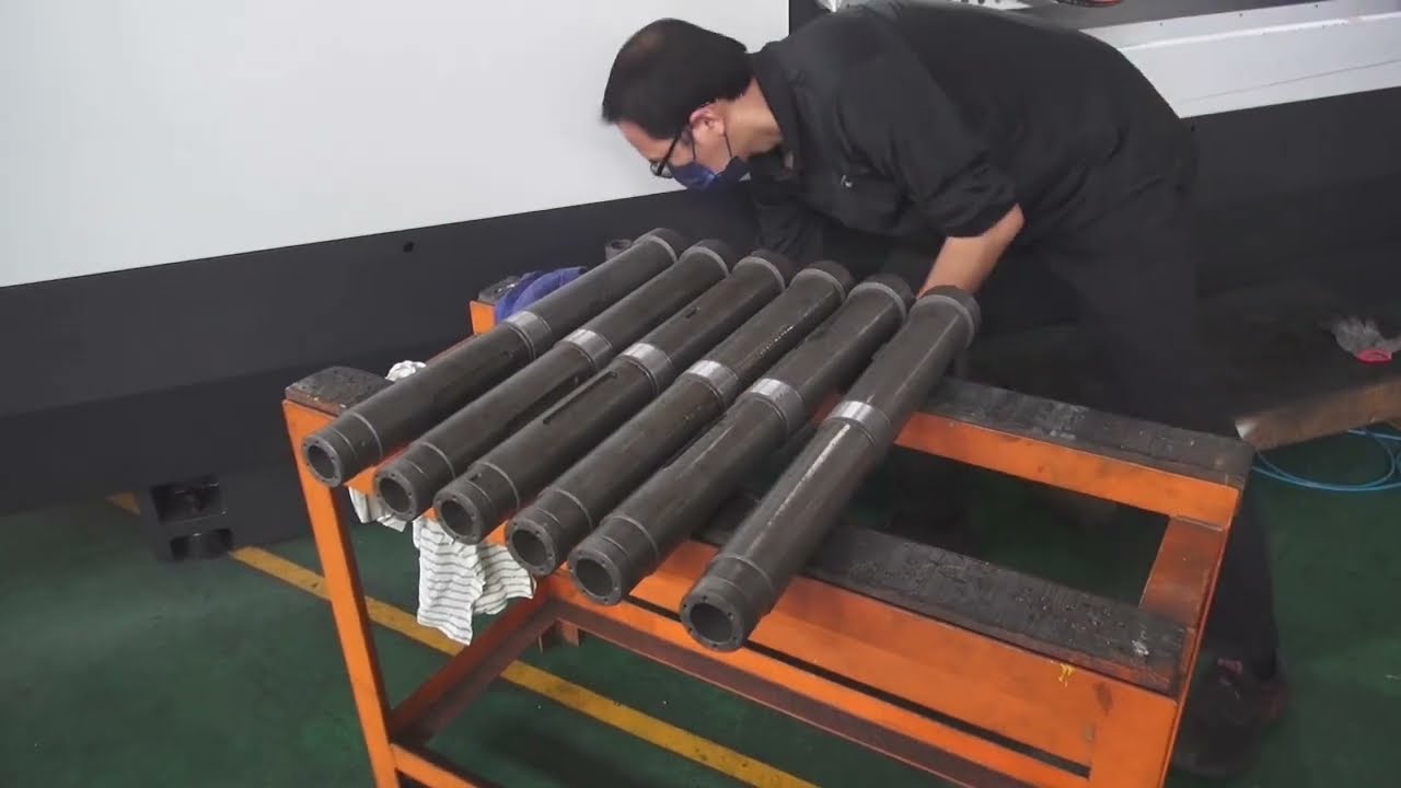 Core of manufacturing, revealing the spindle grinding process