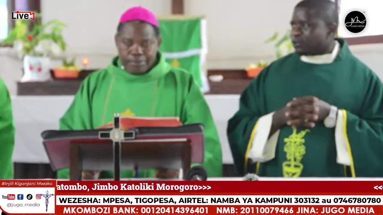 #LIVE: Misa Takatifu ya Asubuhi, Kutoka Parokia ya Matombo Morogoro
