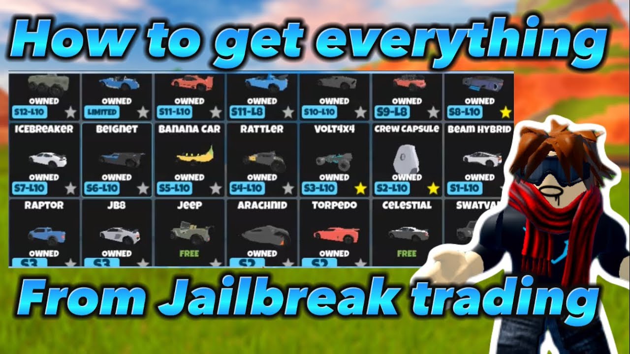 Руководство по побегу из тюрьмы: как торговать всем подряд! #jailbreaktrading #roblox #jailbreakr...