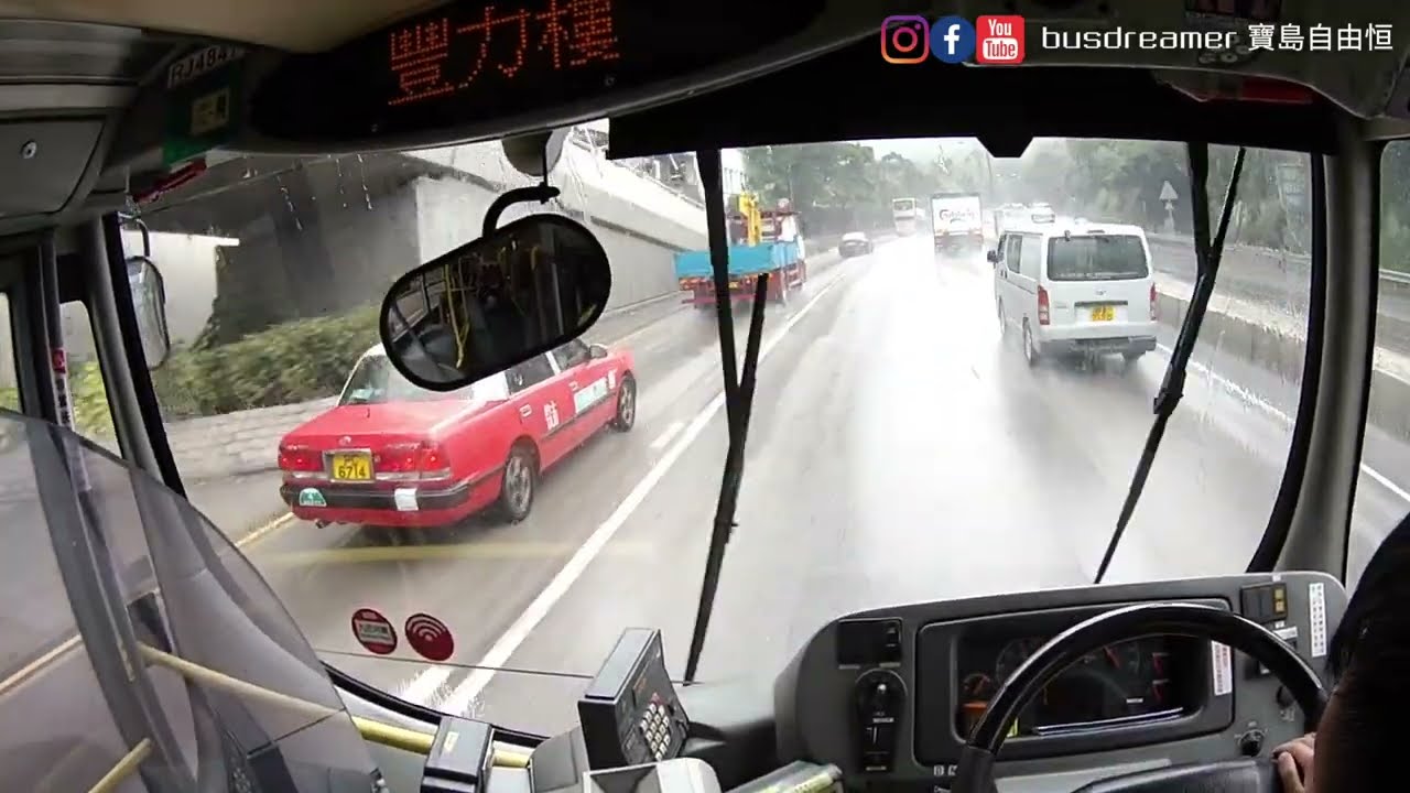 KMB⟦綠蛋Volvo B9TL⟧258D 藍田站➜寶田邨⟪爬上龍翔道⟫ RJ4847