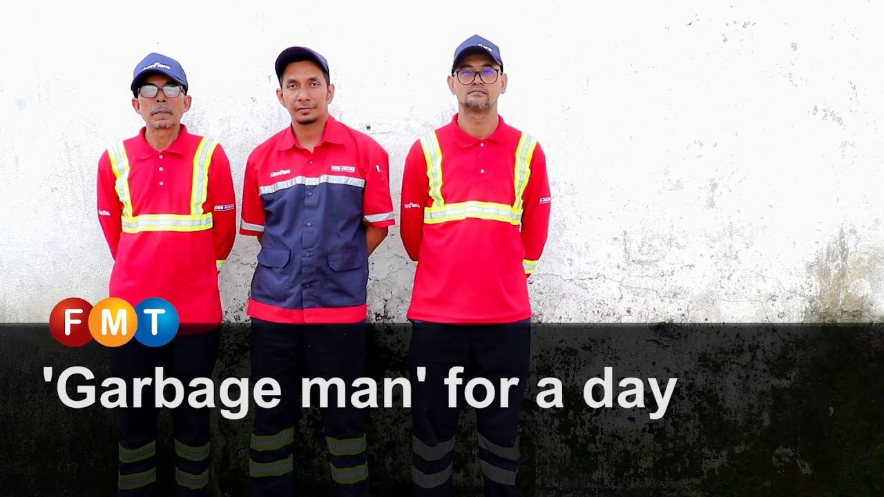 'Garbage man' for a day