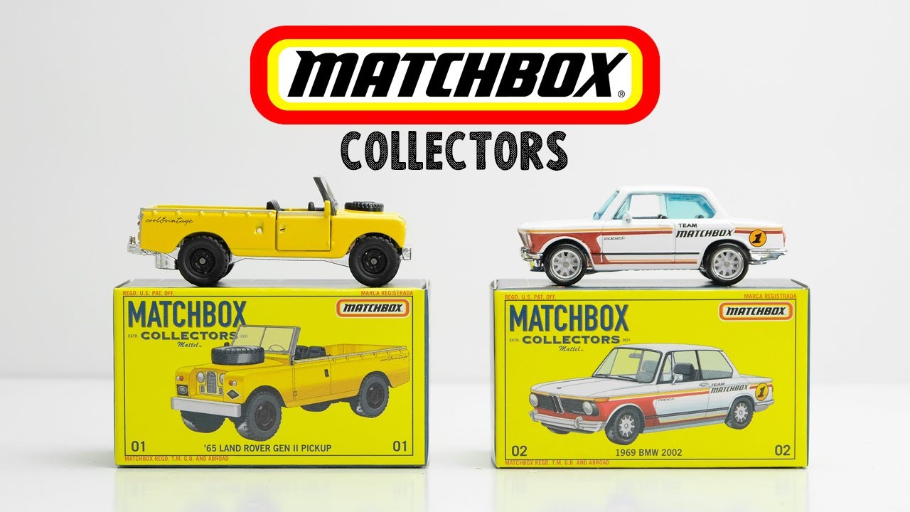 UNBOXING: 2021 Matchbox Collectors Edition 1969 BMW 2002 and '65 Land Rover Gen II Pickup
