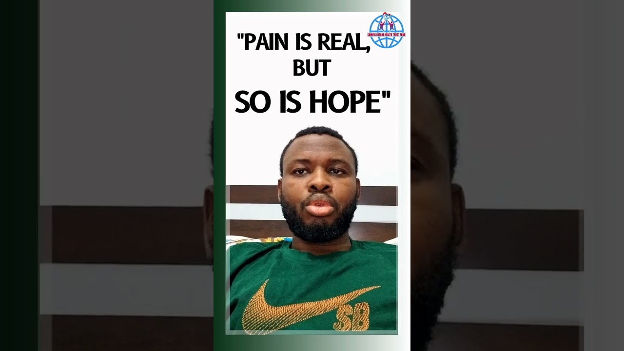 "Pain is Real, But So is Hope" 