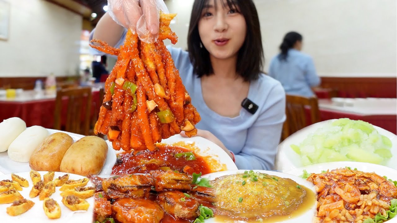 美女一人在山东过年，年夜饭吃点啥？
