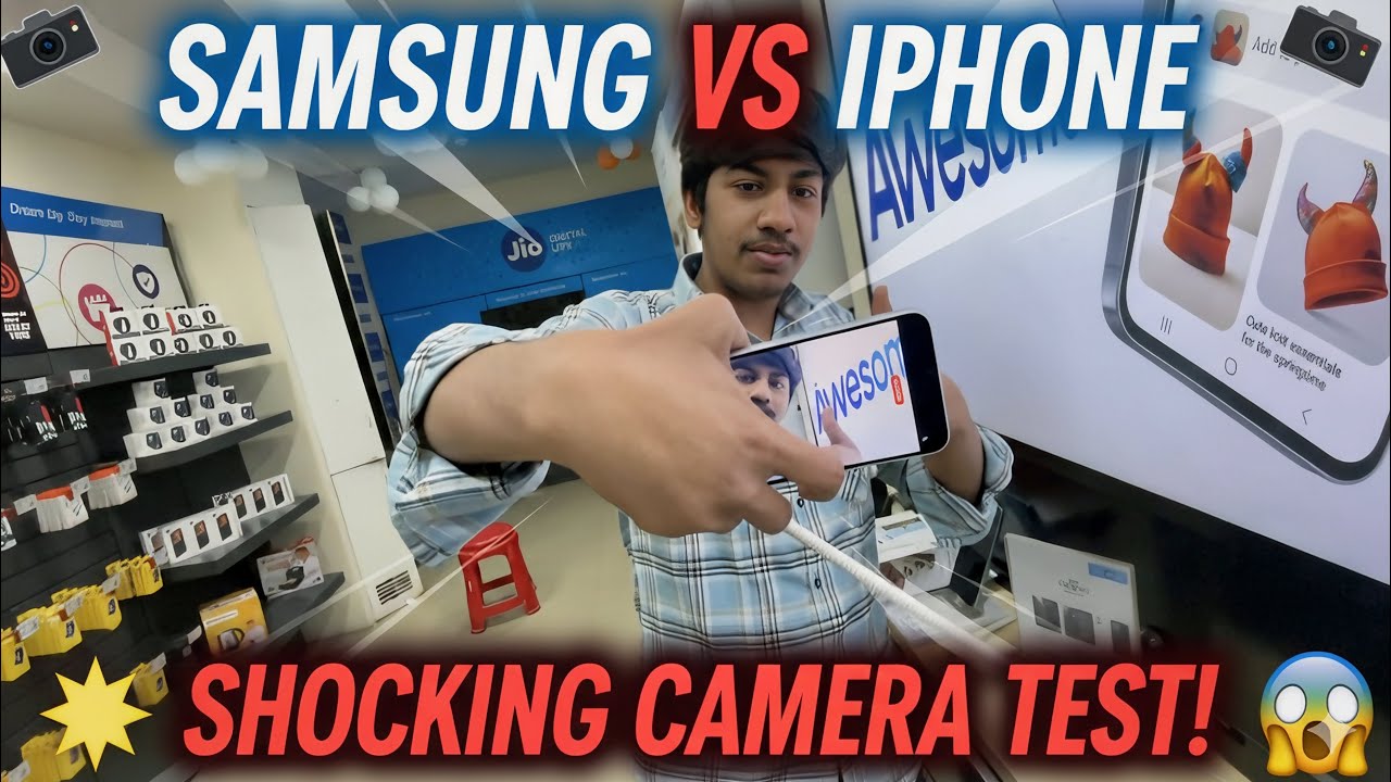 SAMSUNG VS IPHONE: Kaun Jeeta? 😱 | Full Pagalpanti at vlog !!📸