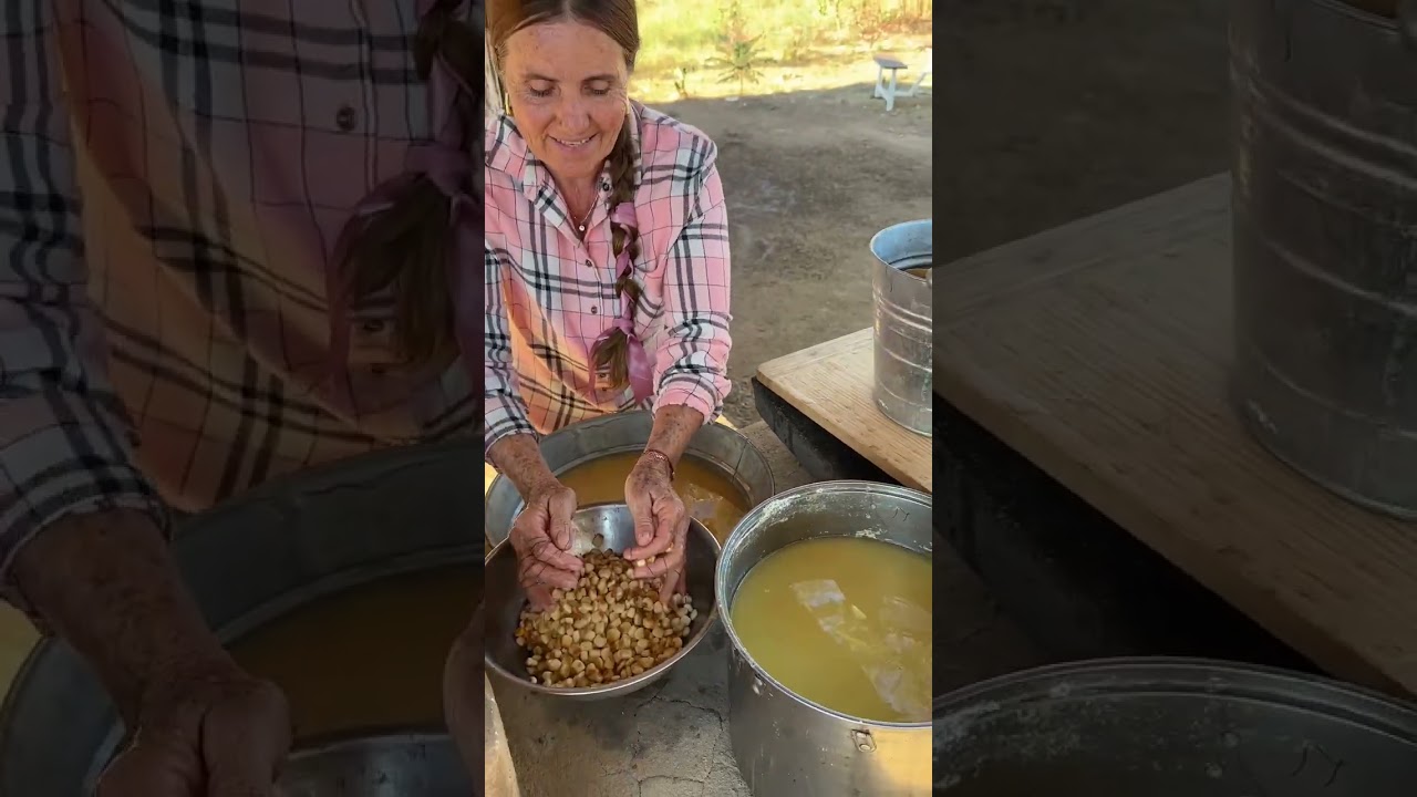 Aprende hacer nixtamal y tortillas de maíz nuevo...