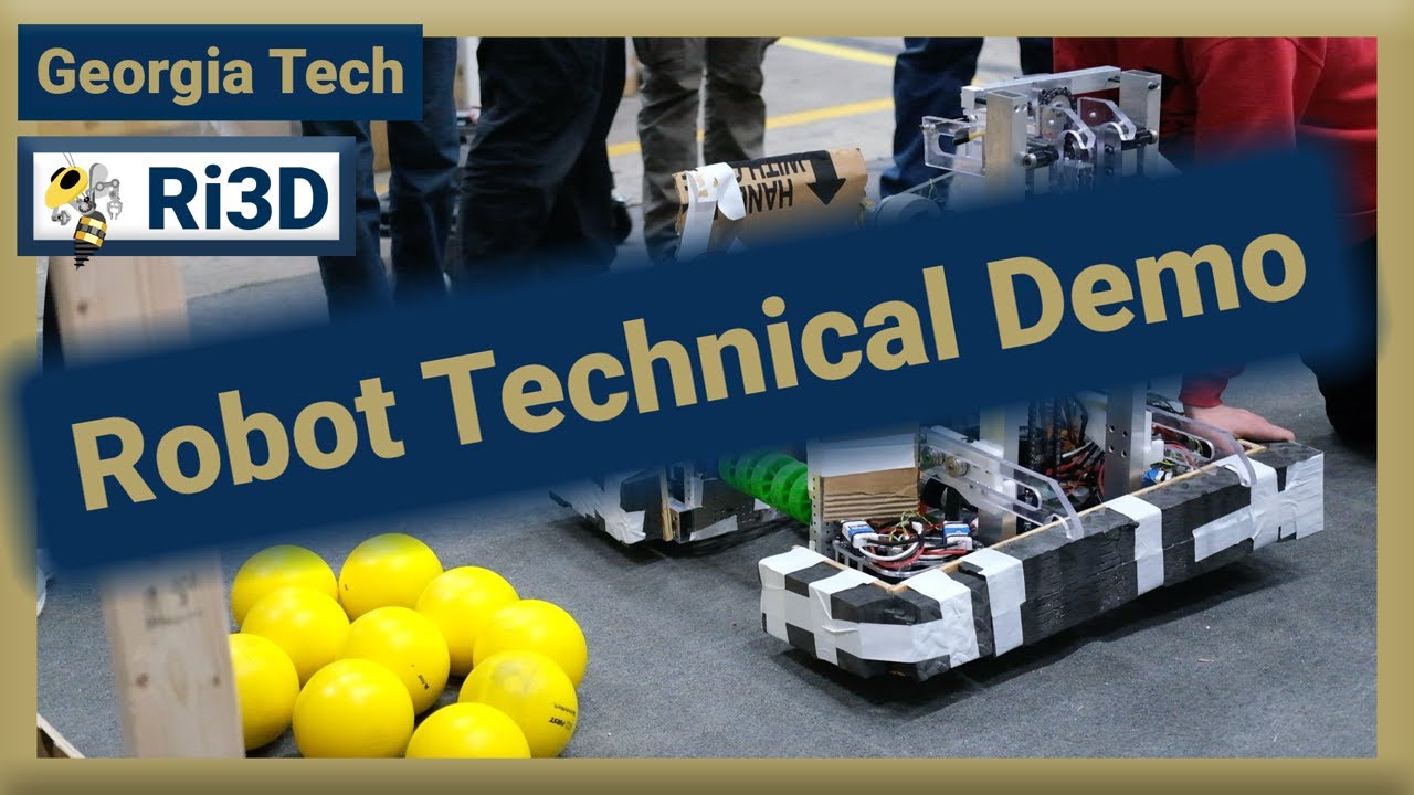 Ri3D Robot Technical Demo - REBUILT | Georgia Tech RoboJackets Ri3D