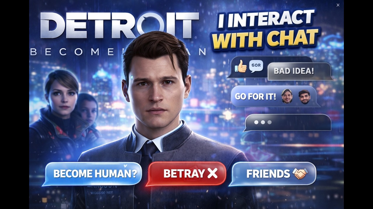 Playing Detroit Become Human For The Very 1st Time
