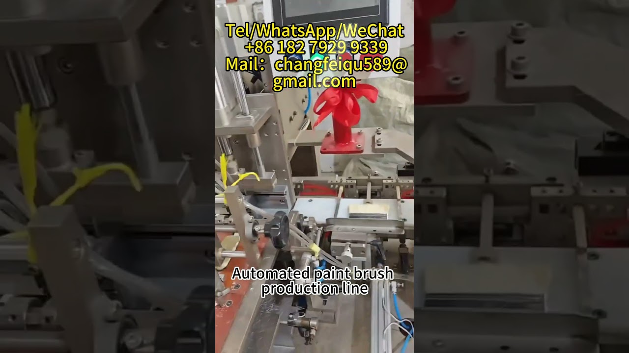 Automatic Paint Brush Machine | High Efficiency Brush Manufacturing for Global Markets