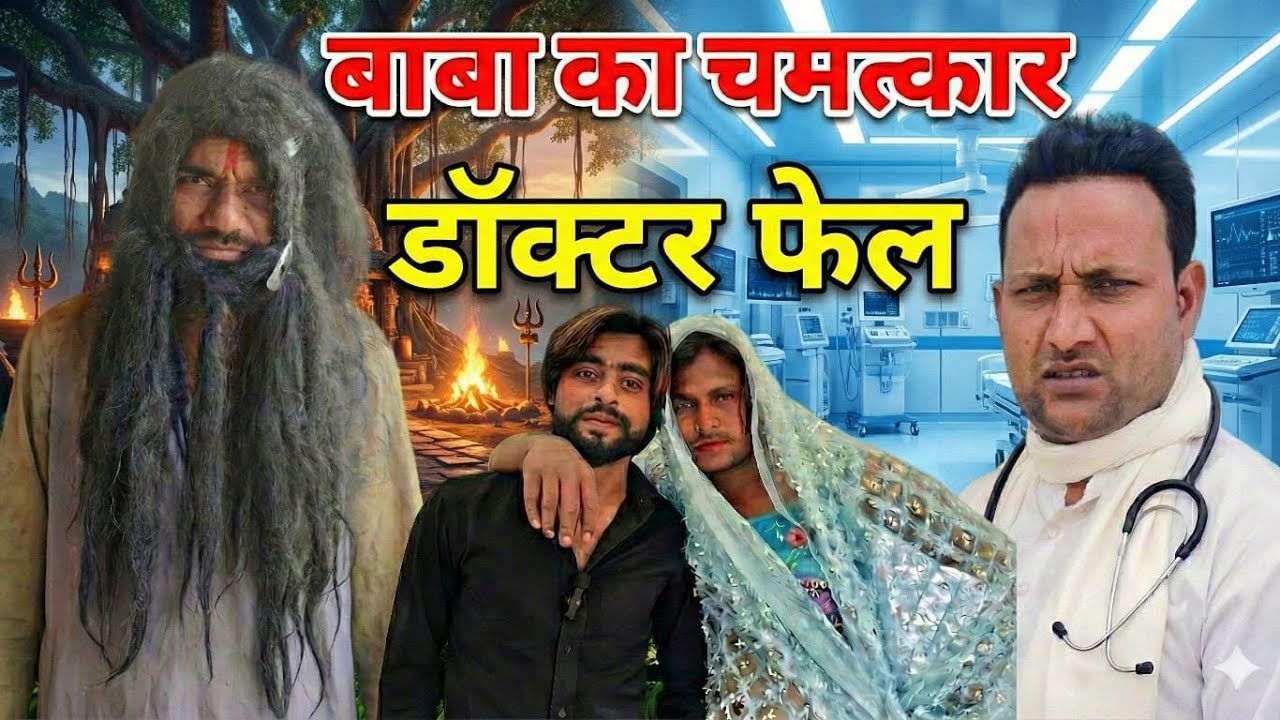 “बाबा का स्पेशल चमत्कार Vs डॉक्टर 😂 बम बम Bole बाबा😂 #trending #funny #comedy #comedy2026 #viral