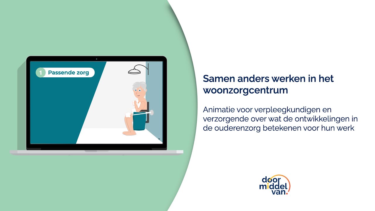 Door Middel Van Animatie Samen anders werken in het woonzorgcentrum