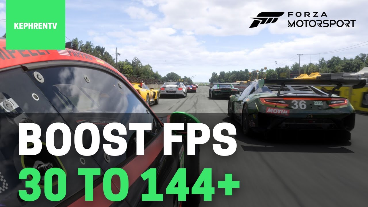 BEST PC Settings for Forza Motorsport! (Maximize FPS & Visibility)