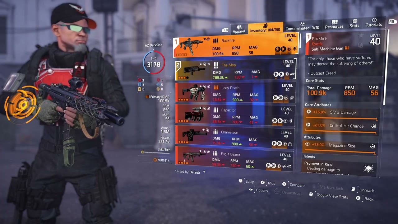Backfire Solo DZ Build 7-26-2021