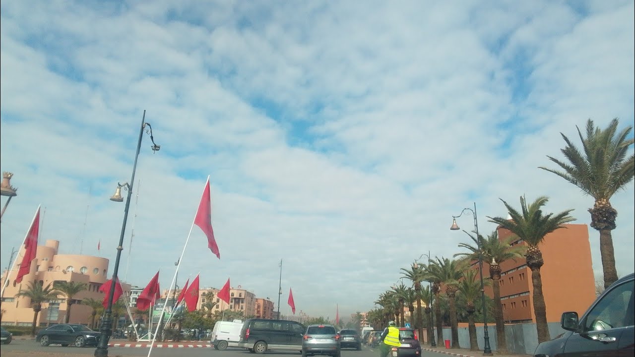 Поездка по улицам Марракеша 👌🚗🤗