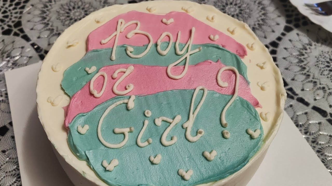 Наша домашняя Gender Party