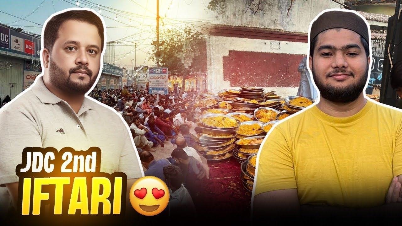 JDC SECOND AFTARI ❤️ || 20,000 + CROWD || ( ZAFAR ABBAS , ALI. SHEIKHANI ) 