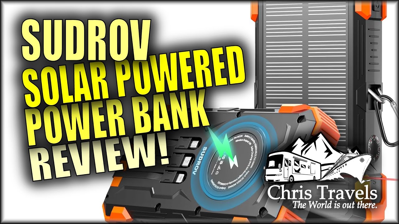Let's Review the SUDROV Solar Powered Power Bank